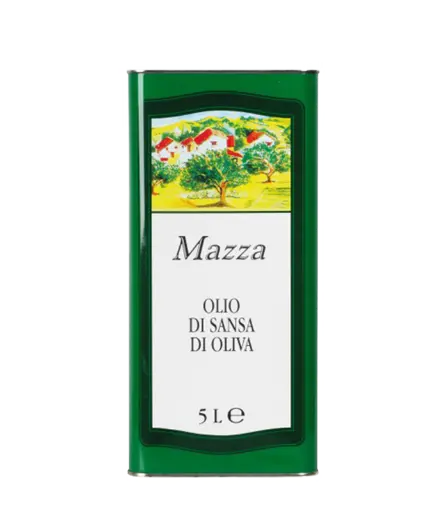 Mazza - Sansa (Pomace) Olive Oil in Tin - 5Ltr